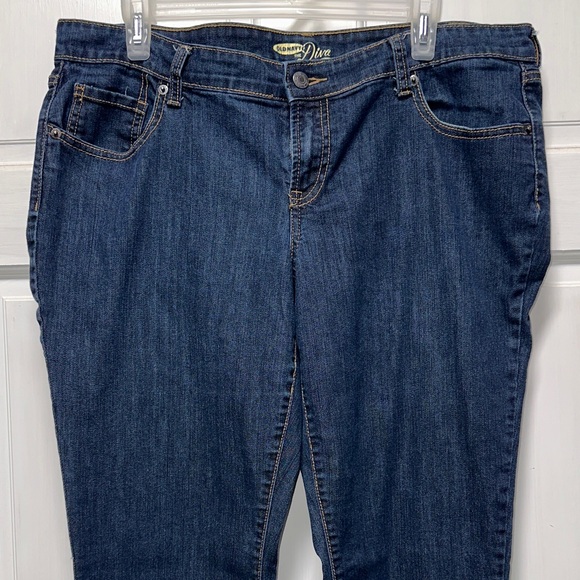 Old Navy Denim - Old Navy, “the diva” Women's Navy  Jeans long